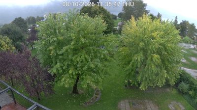 Molveno › South-east: Camping Beach Lake of Molveno - Lake Molveno