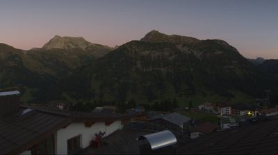 Gemeinde Lech: Oberlech - Rüfikopf Seilbahn 2 Bergstation - Großer Widderstein - Kleiner Widderstein