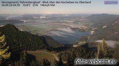Kochel am See › North-east: Kochelsee - Rabenkopf