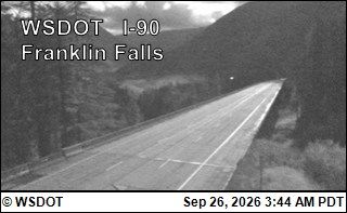 Sammamish: I-90 at MP 51.3: Franklin Falls
