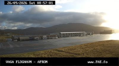 Sorvagur › North-east: Vagar airport