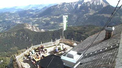 Berchtesgaden: Watzmannhaus - Blickrichtung Grünstein und