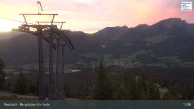 Russbach am Pass Gschutt › North-west: Speicherteich Franzlalm
