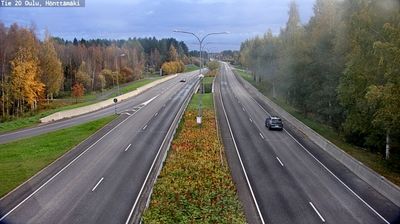 Oulu: Tie 20 - Hönttämäki - Kuusamoon