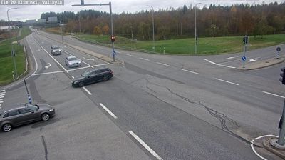 Oulu: Tie 20 Kiiminki, Välikylä - Ouluun