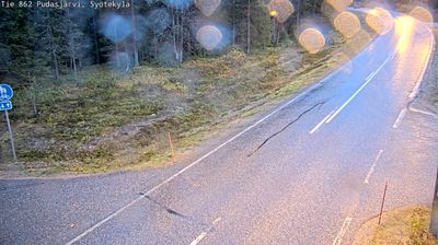 Pudasjarvi: Tie 862 - Syötekylä - Lehtovaaraan (länteen)