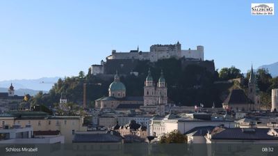 Salzburg: Schloss Mirabell, Festung Hohensalzburg