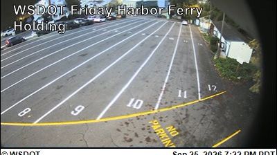 Friday Harbor › North: WSF - Ferry Holding