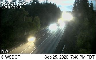 Burton: I-205 at MP 30.3: 39th St SB