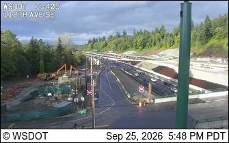 Bellevue: I-405 at MP 9.2: 112th Ave SE