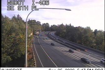 Bellevue › North: I-405 at MP 12.6: SE 9th Pl
