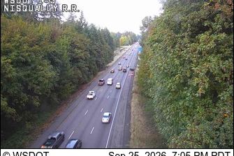 Lacey: I-5 at MP 115.7: Nisqually Rail Road