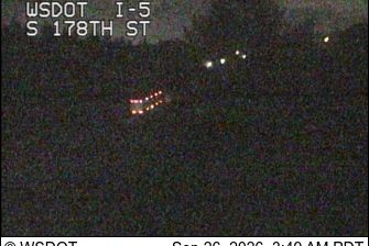 Burien: I-5 at MP 153.1: S 178th St