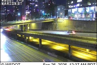Seattle: I-5 at MP 165.5: Marion St