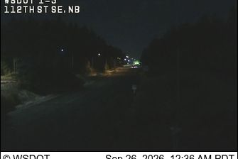 Everett: I-5 at MP 187.9: 112th St SW, NB