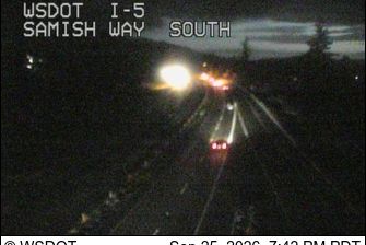 Bellingham: I-5 at MP 251.8: Samish Way SB Onramp