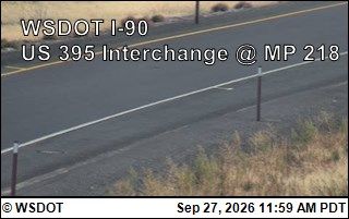 Ritzville › West: I-90 at MP 220: US 395 Interchange