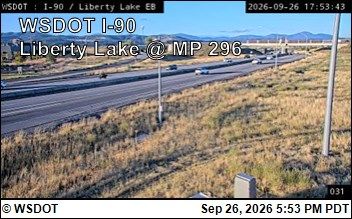 Liberty Lake › East: I-90 at MP 296