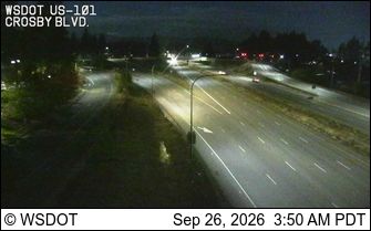 Olympia: US 101 at MP 366.6: Crosby Blvd