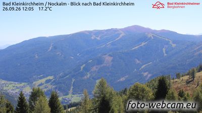 Bad Kleinkirchheim: Nockalm - Blick nach