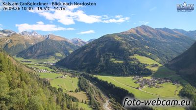 Glor-Berg: Kals am Großglockner - Blick nach Nordosten