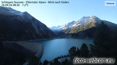 Marktgemeinde Mayrhofen › South: Schlegeis Stausee - Zillertal Alps