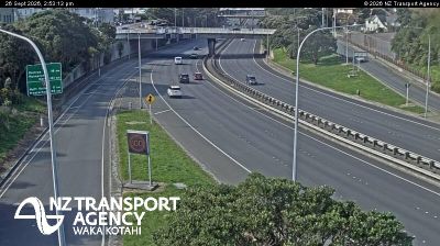 Wellington › North: SH1 Tinakori Rd On-ramp