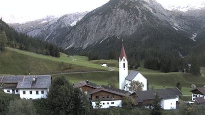 Gemeinde Gramais › South: Gramais - Tirol, Österreich: Gramais - Blickrichtung zur Kirche