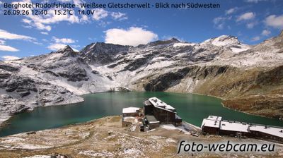 Enzingerboden › South-west: Berghotel Rudolfshütte - Weißsee - Kristall Klettersteig