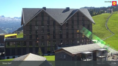 Stoos SZ: Stoos - Stoos Dorf, STOOSLODGE