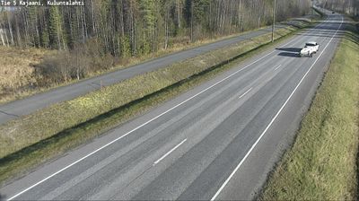 Kajaani: Tie 5 - Kuluntalahti - Kuusamoon