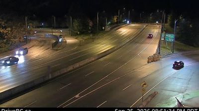 West Vancouver › North: Lions Gate Bridge north end, looking north