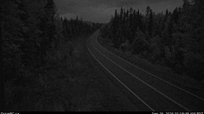 Kelowna › North: Highway 33 about 41 km southeast of - just south of Big White Road, looking north