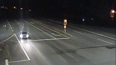 Campbell River › South: Highway 19 about 2.5 km south of - at Willis Road, looking south