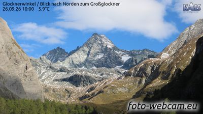 Gemeinde Kals am Grossglockner: Glocknerwinkel - Blick nach Norden zum Großglockner