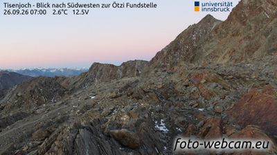 Vernagt - Vernago › North-east: Ötzi - Discovery Point