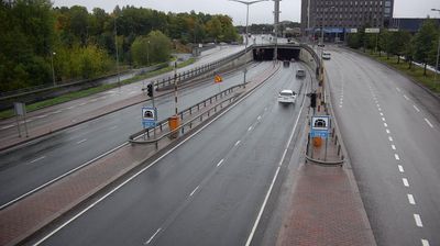 Helsinki: Tie 100 Hakamäentie, Kivihaan tunneli, länsi - Kivihaan tunneli, länsi