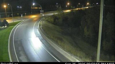 Golden › South-west: Highway 1 at Highway 95 interchange, looking southbound along Highway 95