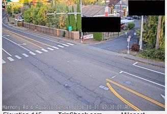 Harmony: Clackamas Co - Rd at Aquatic Center Driveway
