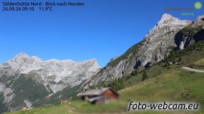 Werfenweng: Söldenhütte Nord - Blick nach Norden