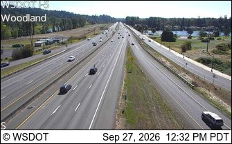 Woodland: I-5 at MP 21