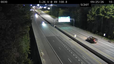 West Columbia: I-26 W @ MM 108.8