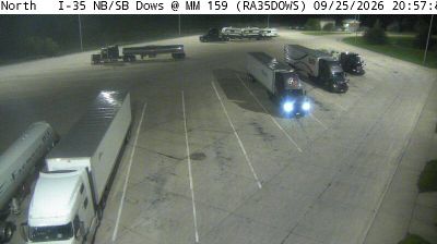 Dubuque: Rest Area: I-35 NB/SB MM 159 near Dows - Truck Parking 1