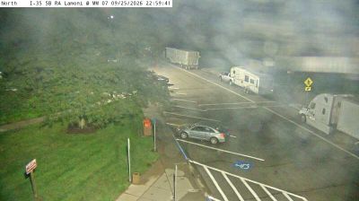 Osceola: Rest Area: I-35 N/S MM 7 - Lamoni - Car Prkg - North