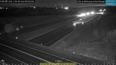 South Bend: I-80: I 80 at Mahoney Interchange: Various Views