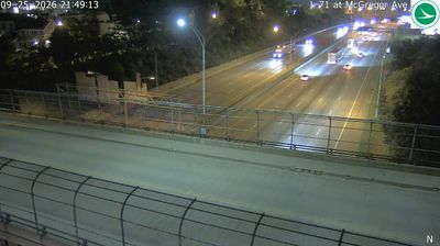 Cincinnati: East Walnut Hills: I-71 at McGregor Ave, 4087