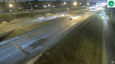 Columbus: I-71 at Cooke Rd, 2014