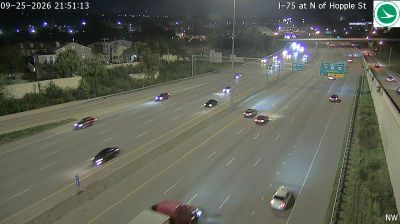Cincinnati: Camp Washington: I-75 at N of Hopple St, 4017