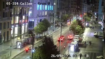 Madrid: Sol: CALLAO - GRAN VIA