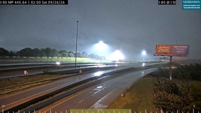 Omaha: Millard: I-80: North of I in Omaha: Various Views
